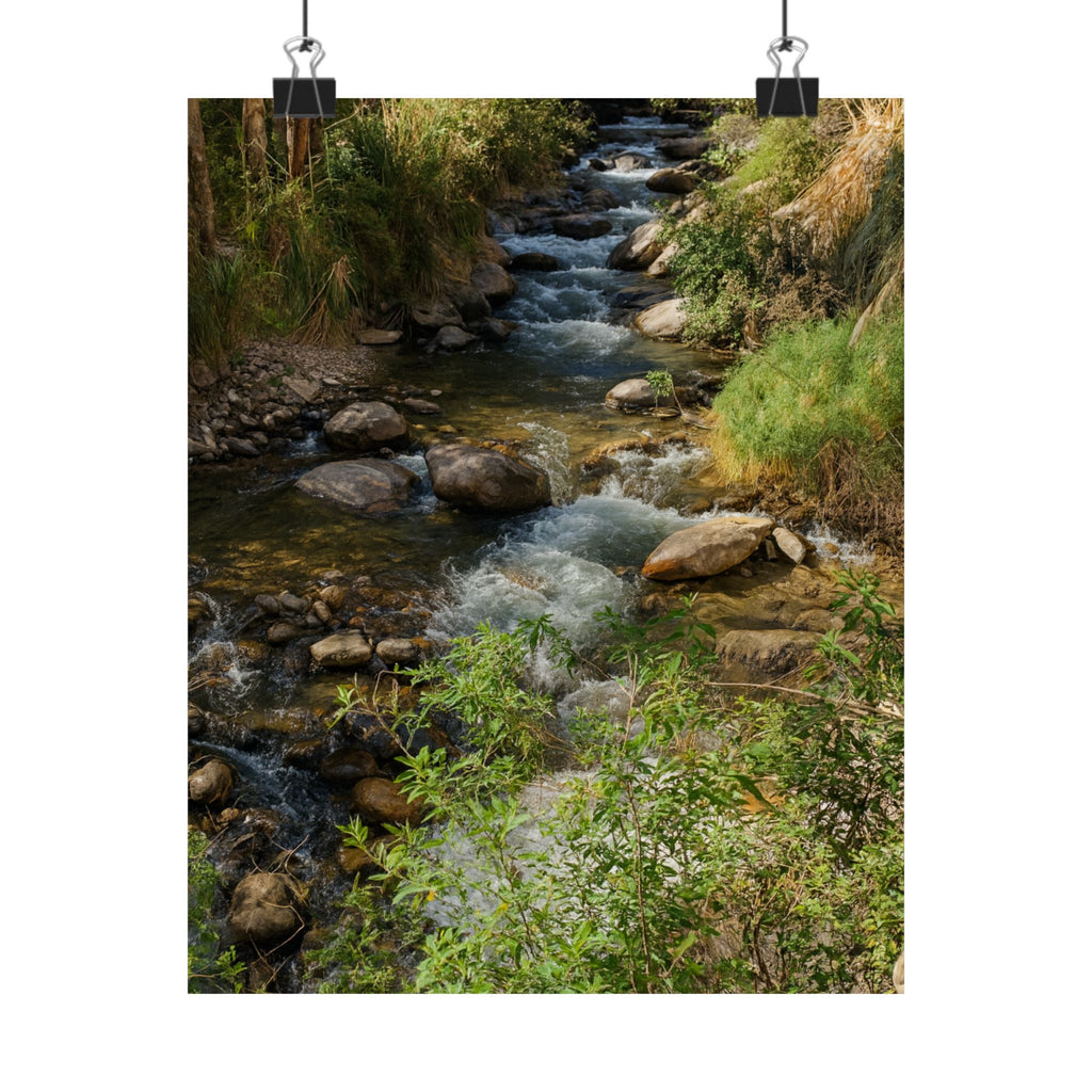 Matte Vertical Poster — Minimal Matte Wall Art Print