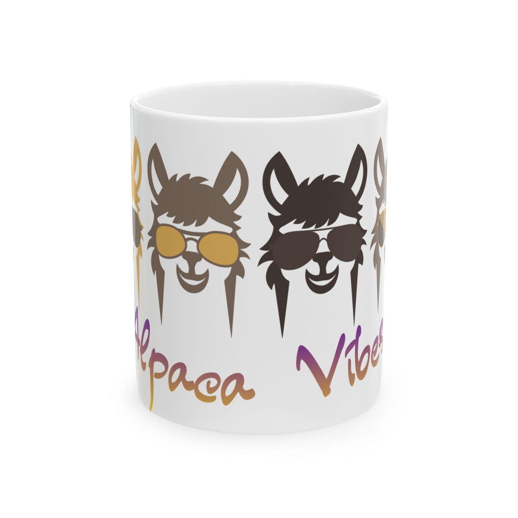 Alpaca Vibes Ceramic Mug (11oz & 15oz)