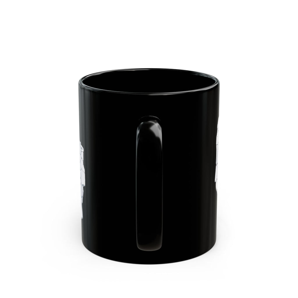 Bunny Ceramic Coffee Mug — Black 11oz & 15oz
