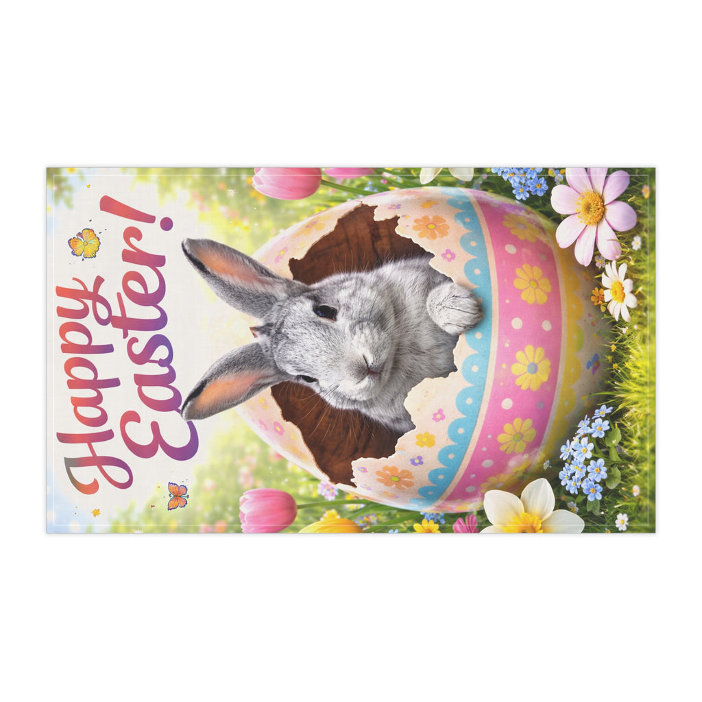 Easter Bunny Egg Tea Kitchen Towel