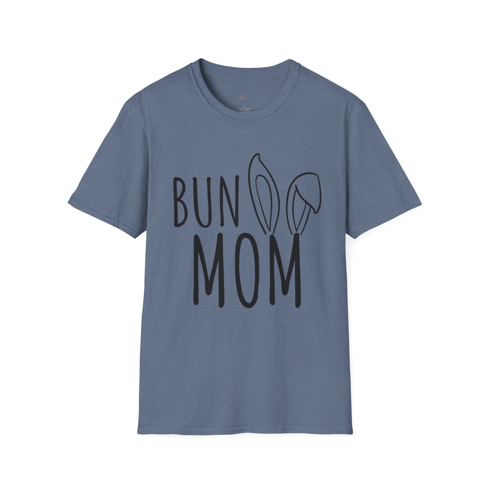 Bun Mom Unisex Softstyle T-Shirt - Cute Gift idea