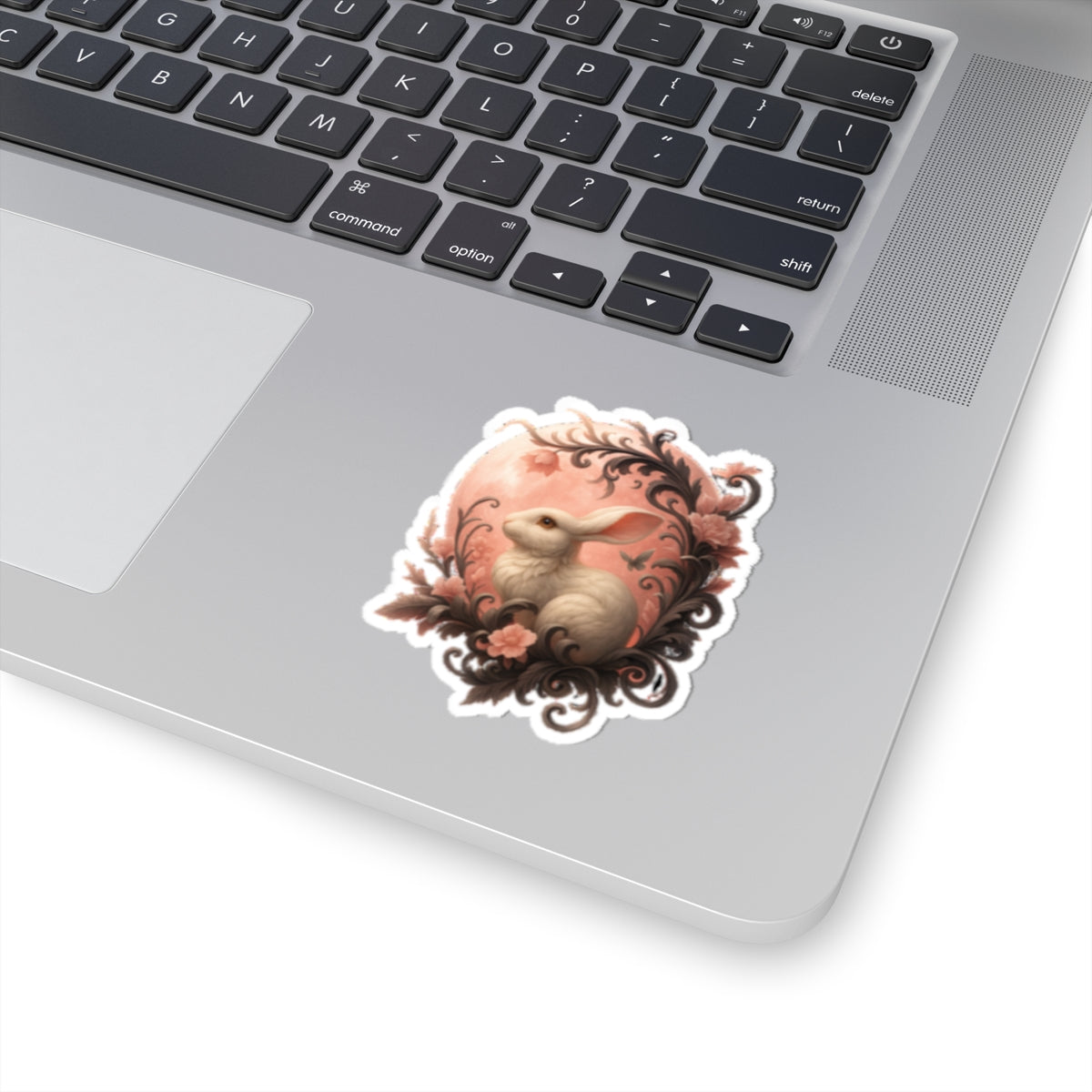 Beautiful Fairy Bunny Kiss-Cut Sticker