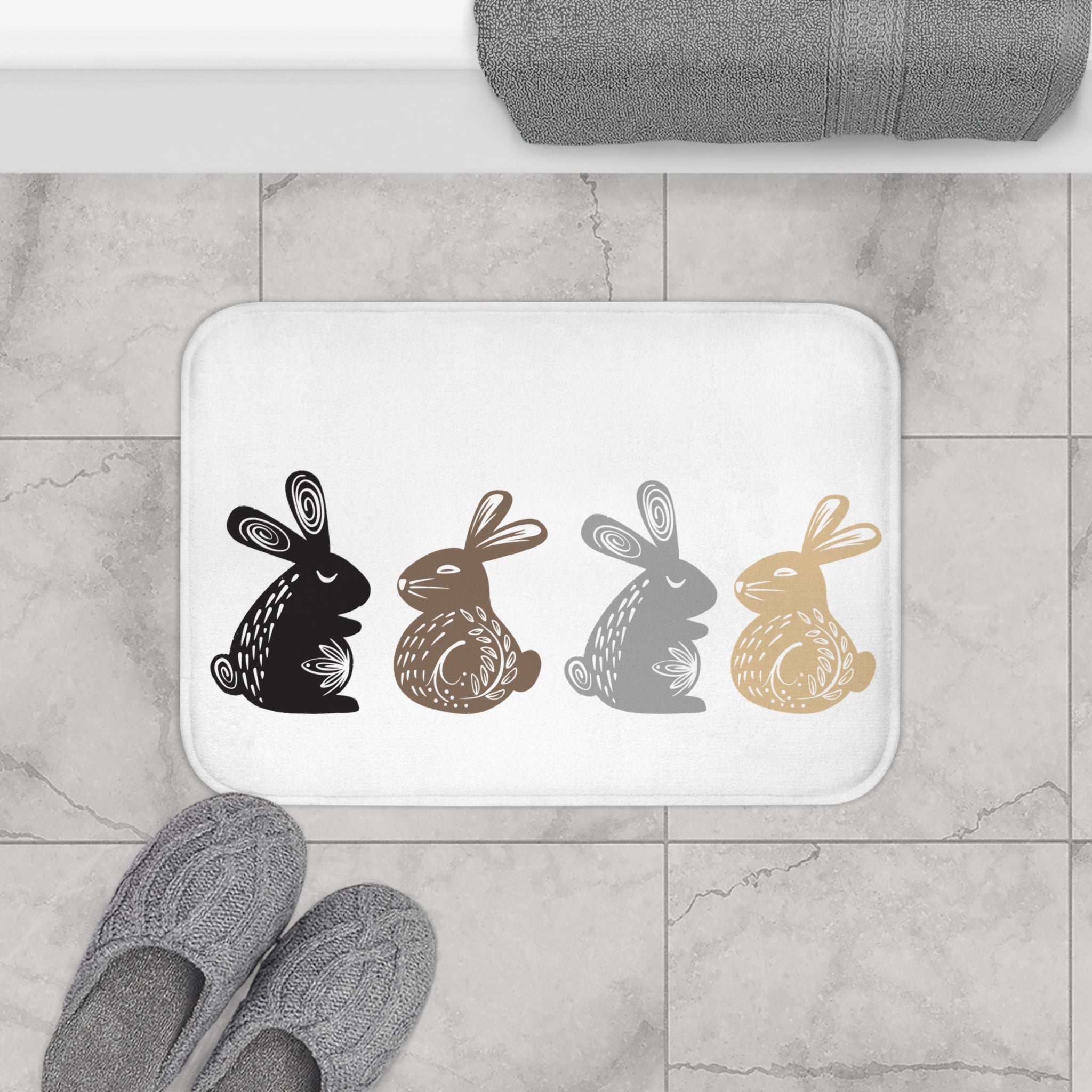 Bunny Bath Mat