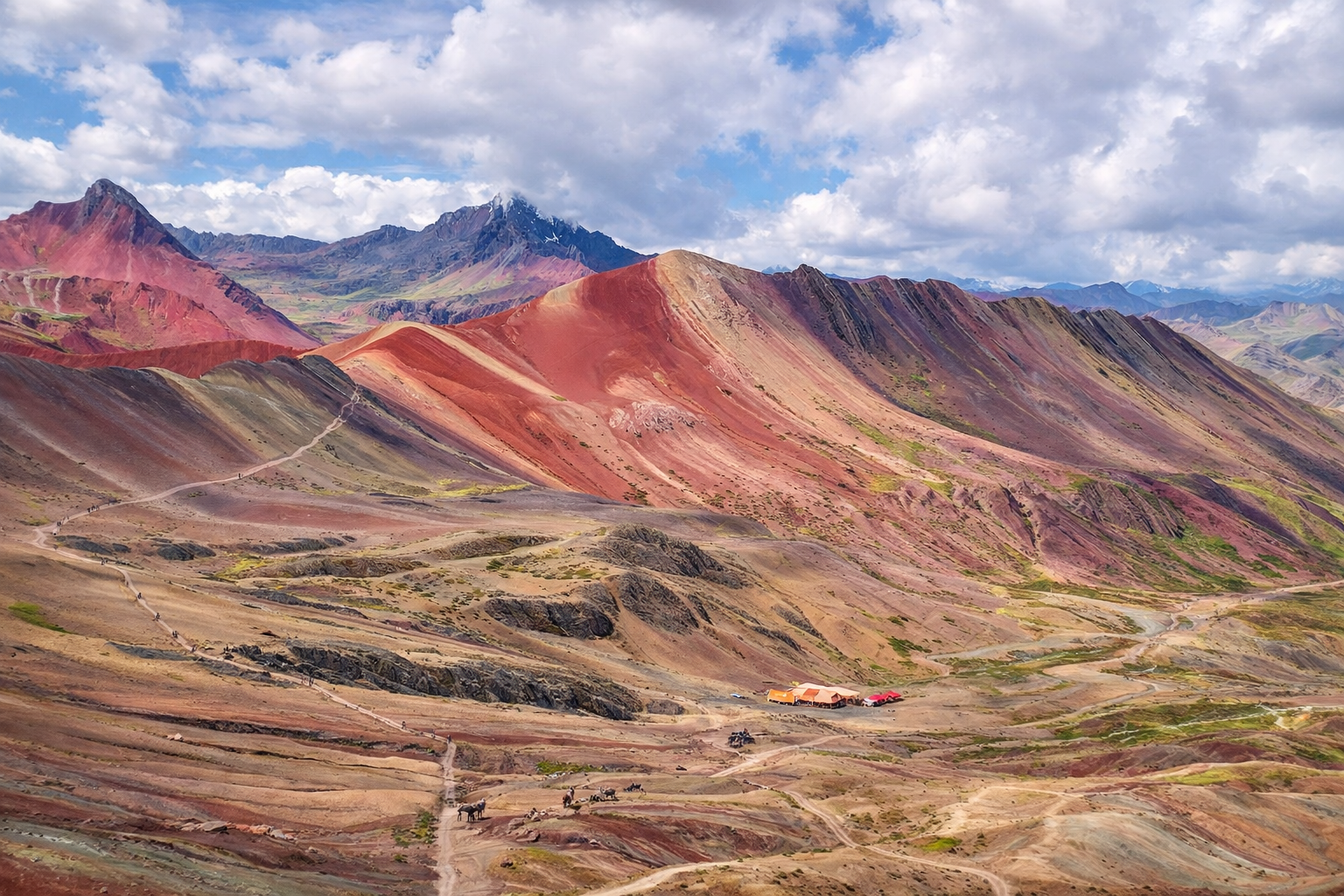 Rainbow Mountain,Peru Wall art